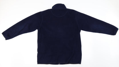 Preloved Debbie Morgan  Womens Blue   Full Zip Jumper Size M - Back