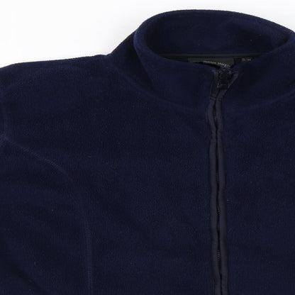 Preloved Debbie Morgan  Womens Blue   Full Zip Jumper Size M - Detail