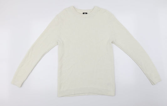 H&M  Womens Ivory   Pullover Jumper Size M