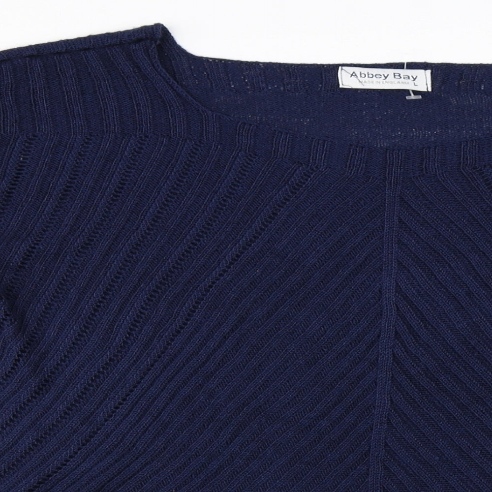 Abbey Bay  Womens Blue   Pullover Jumper Size L