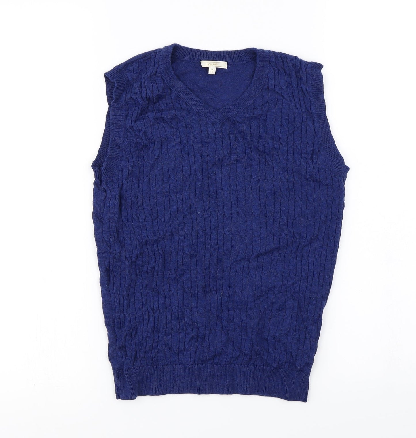 John Lewis  Boys Blue   Pullover Sweatshirt Size 10 Years