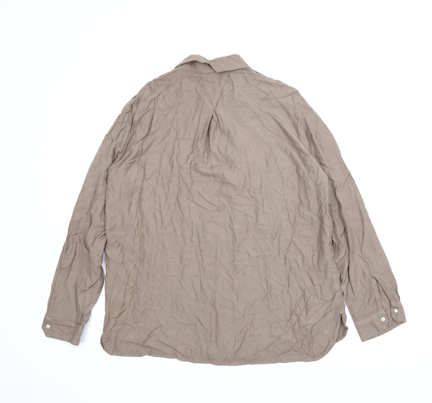 River Island Womens Brown   Basic Blouse Size 12