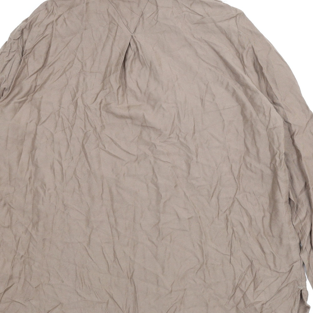 River Island Womens Brown   Basic Blouse Size 12