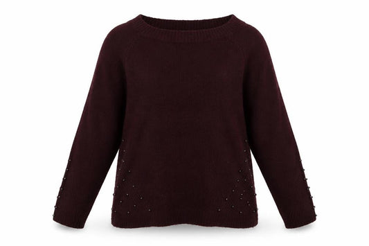 Dorothy Perkins Womens Red  Knit Pullover Jumper Size 14