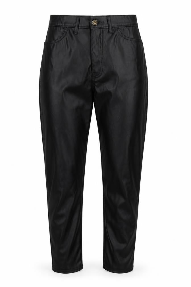 PRETTYLITTLETHING Womens Black   Trousers  Size 8 L28 in