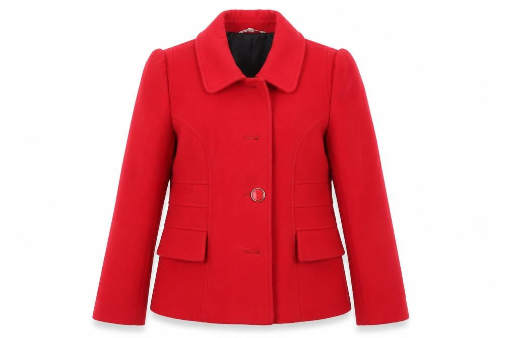 Marks & Spencer Womens Purple   Jacket  Size 10  - tailored jacket one button missing