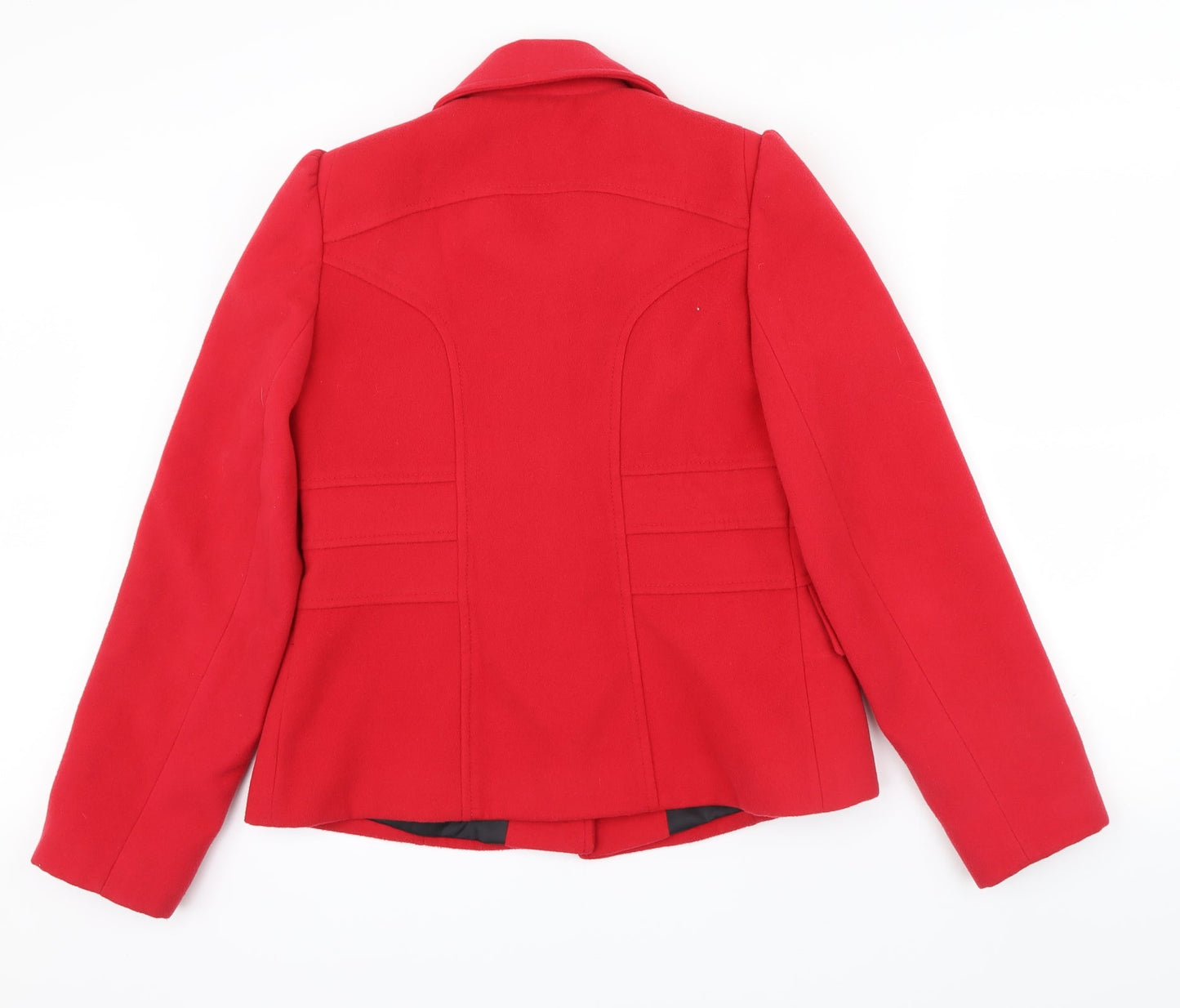 M&S Womens Purple   Jacket  Size 10  - tailored jacket one button missing