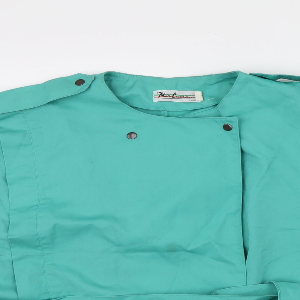 Roma Womens Green   Jacket  Size 12  - Belt attached