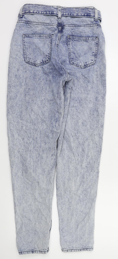 Denim & Co. Womens Blue   Straight Jeans Size 6 L29 in