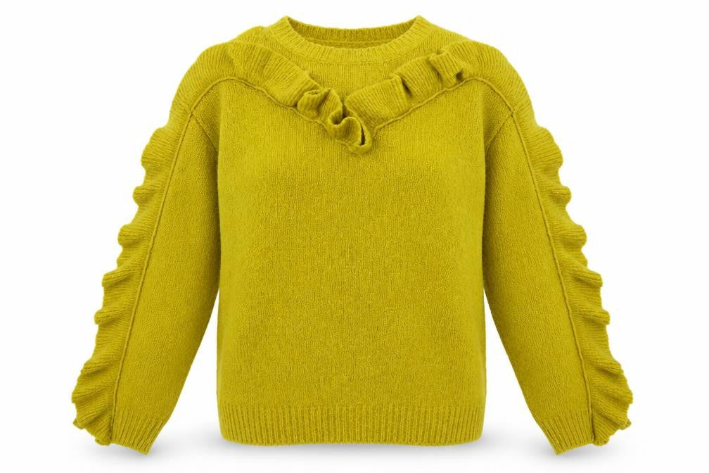 George Womens Yellow   Pullover Jumper Size 8