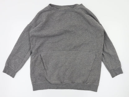 Preloved NEXT Mens Grey   Pullover Jumper Size M - Front