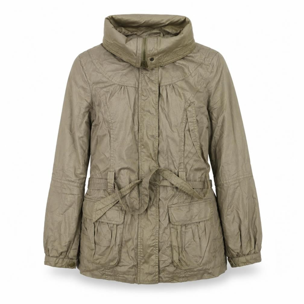 New Look  Womens Gold   Jacket Coat Size 10