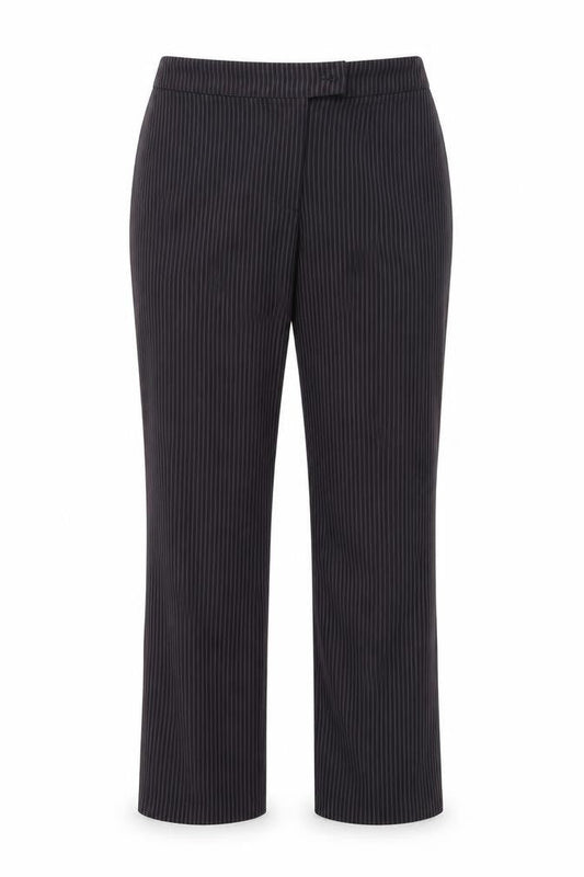 Petites Womens Red Striped  Trousers  Size 14 L27 in