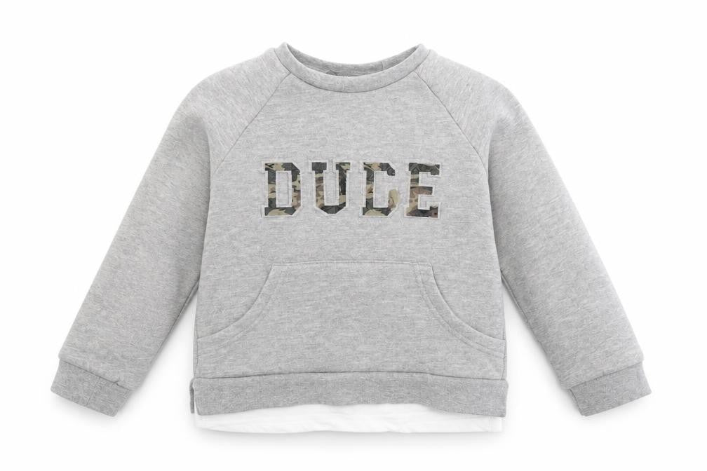 Primark Boys Grey   Pullover Sweatshirt Size 2-3 Years  - Dude