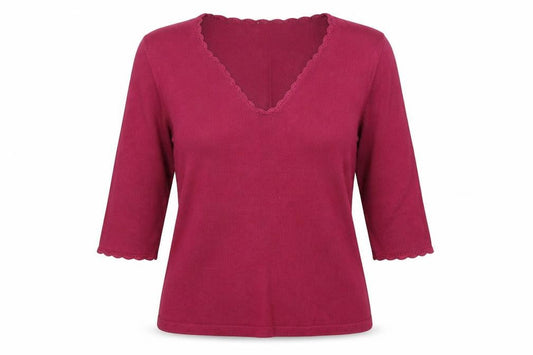 BHS Womens Red  Knit Pullover Jumper Size 16