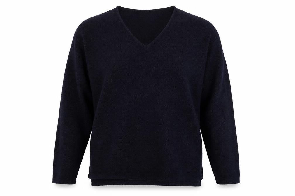 Lana Womens Blue  Knit Pullover Jumper Size L