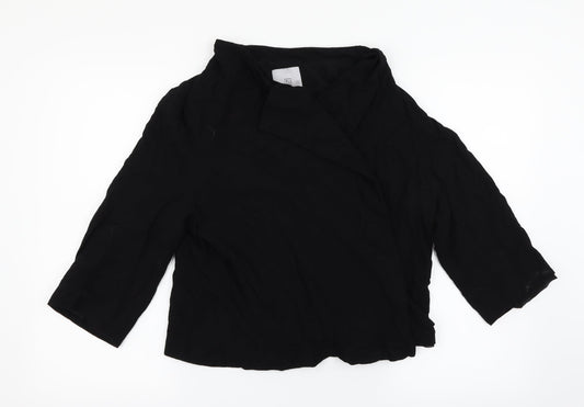 TU Womens Black   Cardigan Jumper Size 16