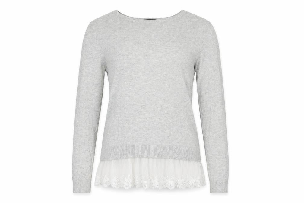 Dorothy Perkins Womens Grey   Pullover Jumper Size 12