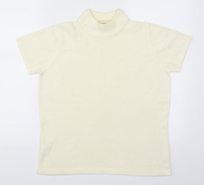 Isabelle Womens White   Pullover Jumper Size 12  - Cream