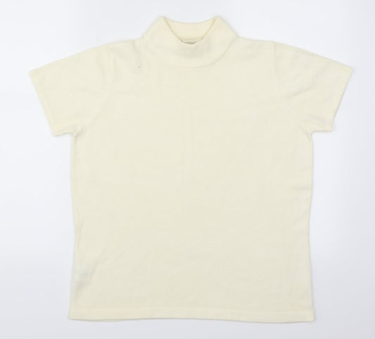 Isabelle Womens White   Pullover Jumper Size 12  - Cream