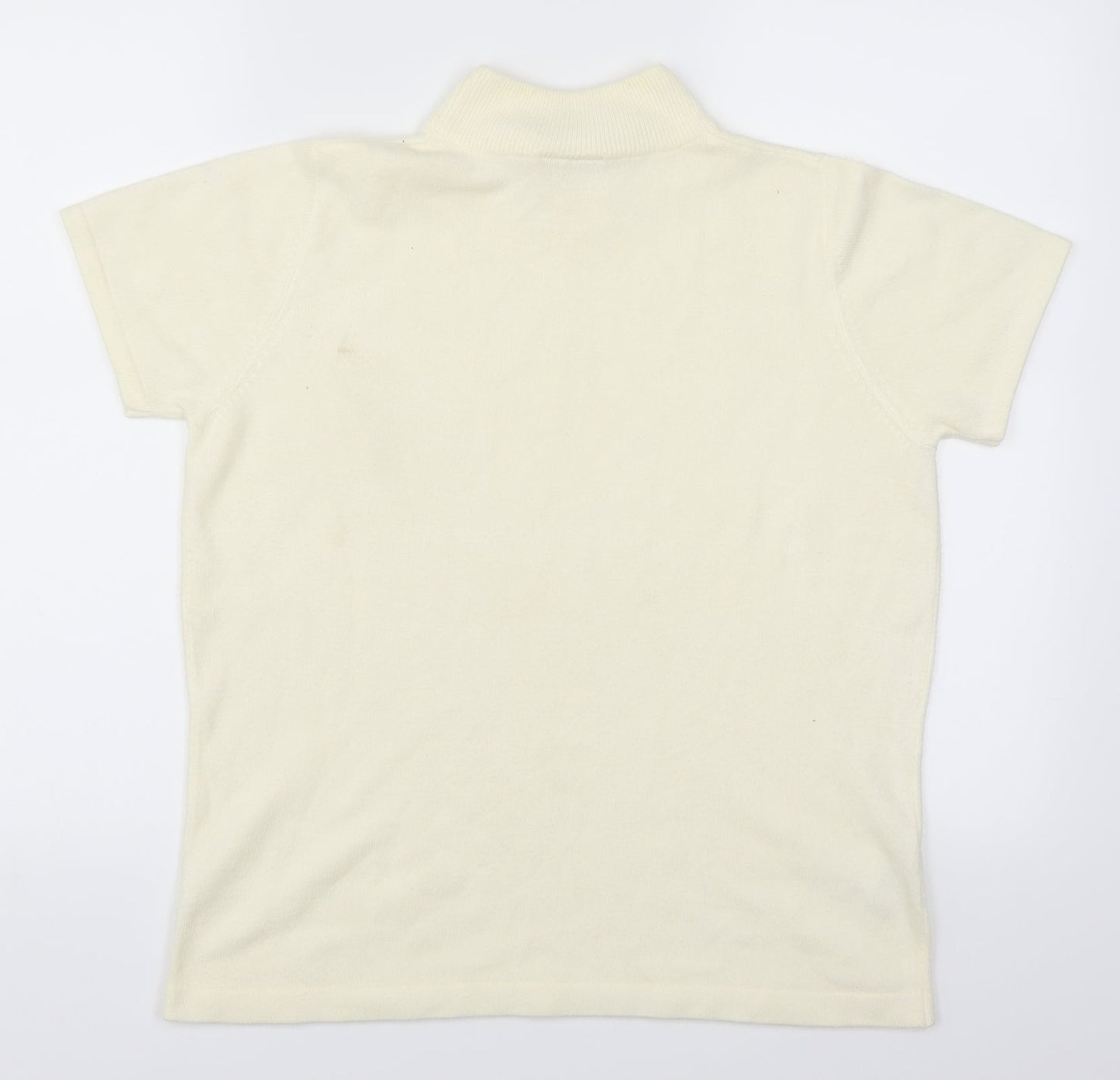 Isabelle Womens White   Pullover Jumper Size 12  - Cream
