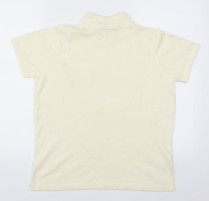 Isabelle Womens White   Pullover Jumper Size 12  - Cream