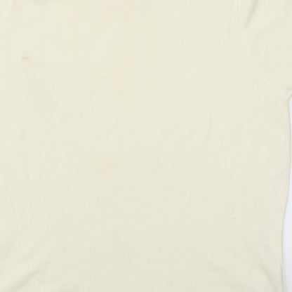 Isabelle Womens White   Pullover Jumper Size 12  - Cream