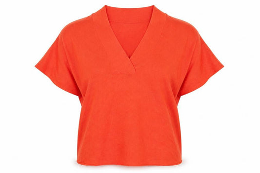 Mango Womens Orange   Pullover Jumper Size S