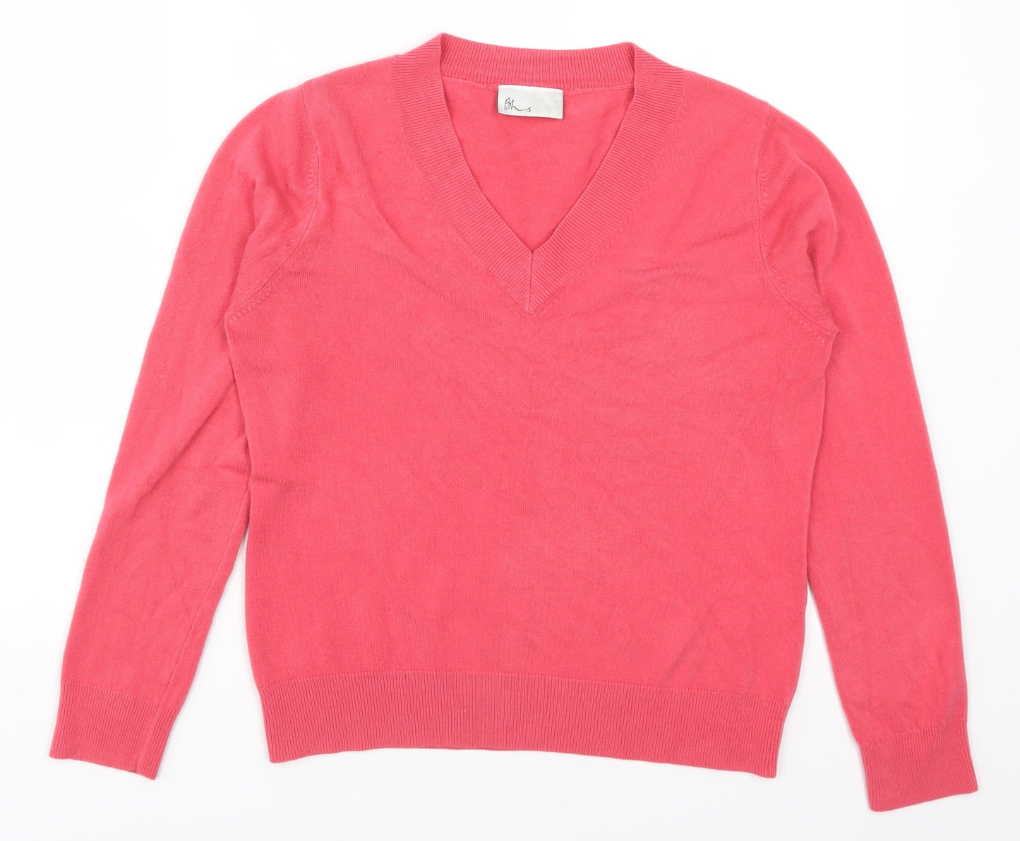 BHS Womens Pink   Pullover Jumper Size 14