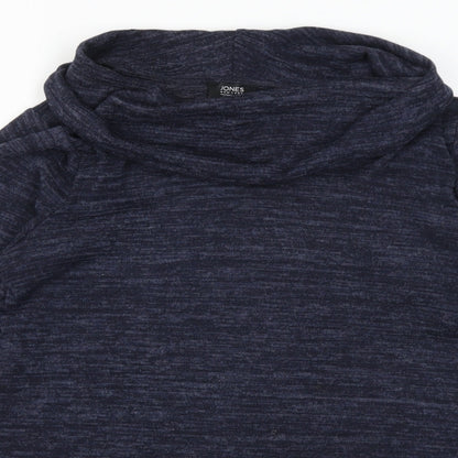Jones Womens Blue   Pullover Sweatshirt Size M