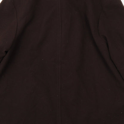 Preloved Preworn Womens Brown   Jacket Coat Size 16 - Label
