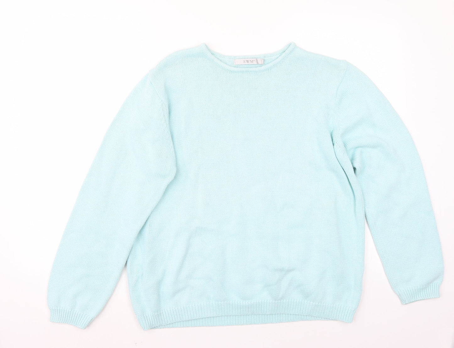 EWM Womens Blue   Pullover Jumper Size M