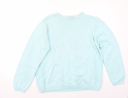 EWM Womens Blue   Pullover Jumper Size M