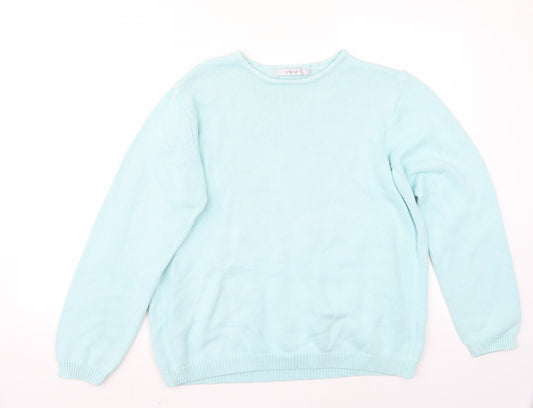 EWM Womens Blue   Pullover Jumper Size M