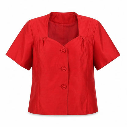 Roman Womens Red   Jacket Coat Size 14