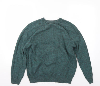 Preloved George Womens Green   Pullover Jumper Size L - Back