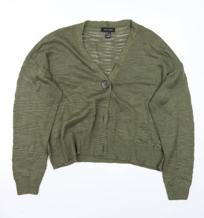 New Look Womens Green   Pullover Jumper Size M