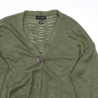 New Look Womens Green   Pullover Jumper Size M