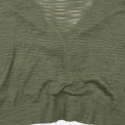 New Look Womens Green   Pullover Jumper Size M