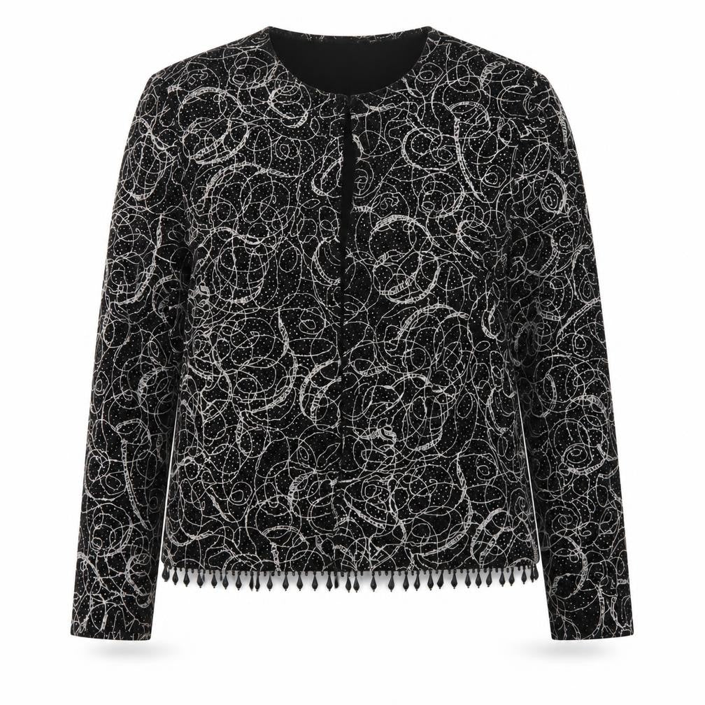 MSK Womens Black   Cardigan Jumper Size L