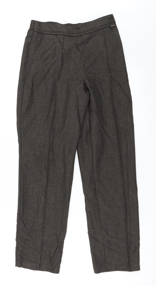 Marks and Spencer Womens Brown   Trousers  Size 8 L27 in