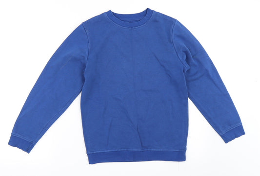 Nutmeg Boys Blue   Pullover Sweatshirt Size 10-11 Years
