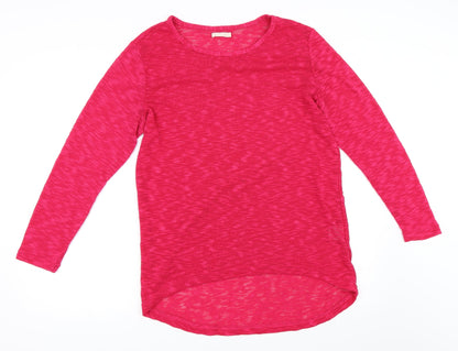Preloved b.young Womens Pink   Pullover Jumper Size L - Front