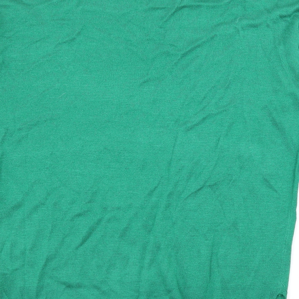 Marks and Spencer Womens Green  Knit Pullover Jumper Size S