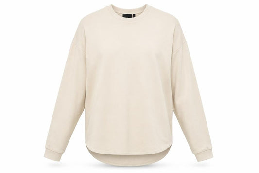 ASOS Womens Ivory  Jersey Pullover Sweatshirt Size M