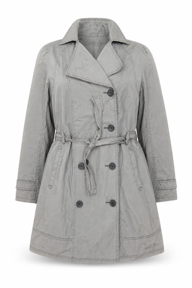 Marks and Spencer Womens Grey   Overcoat Coat Size 12