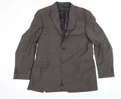 Next Mens Brown   Jacket Suit Jacket Size L