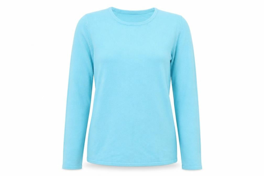 Bonmarché Womens Blue Knit Pullover Jumper Size S