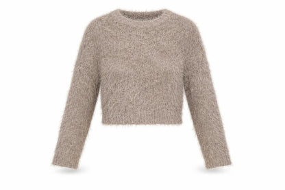 Next Womens Grey  Knit Pullover Jumper Size 8