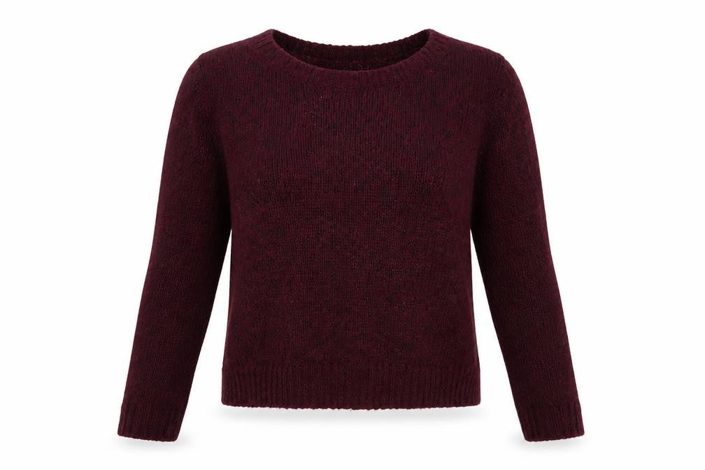 H&M Womens Red  Knit Pullover Jumper Size S